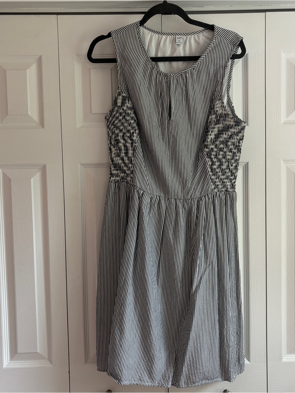 Sleeveless Striped Dress